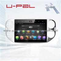 10.1 Inch Android 4.4.4 In Dash GPS Media Player For Volkswagen Tiguan With Bluetooth, FM/AM/RDS, CanBus And Mirror Link