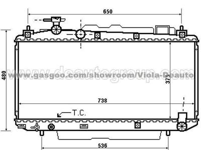 Radiator 16400-28160