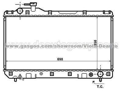 Radiator 16400-7A110