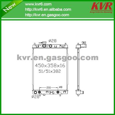 Auto Aluminum Radiator FOR NISSAN 98- Cube OEM 21460-2U000 / 21460-2U007