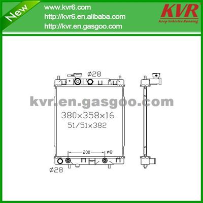 Mechanical Auto Radiator FOR NISSAN 92- March / Micra OEM 21460-45B00 / 21460-45B20 / 21460-45B21/21460-72B00 / 21460-72B07