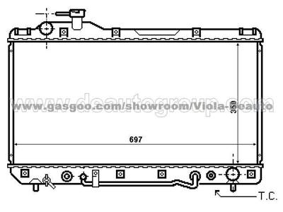 Radiator 16400-7A121