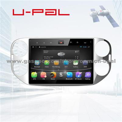 10.1 Inch Android 4.4.4 In Dash GPS Media Player For Volkswagen Tiguan With Bluetooth, FM/AM/RDS, CanBus And Mirror Link
