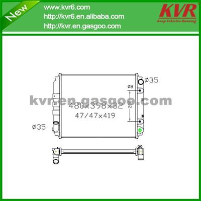 Water Radiator FOR NISSAN 85- 91 Sunny Sentra Vanette OEM 21410-5501 /21410-5511/ 21410-5520