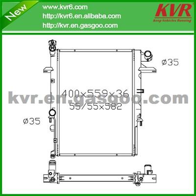 Brazed Auto Radiator FOR MAZDA 97-99 Bongo OEM WLA1-15-200/WLA1-15-200A