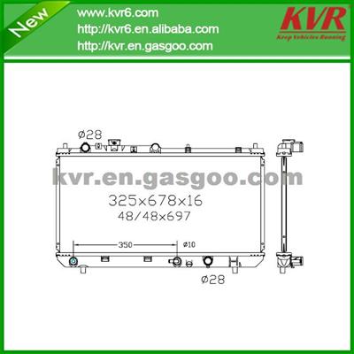 Auto Cooling System Radiator FOR MAZDA 98- Familia , 323 OEM ZL04-15-200 / ZL04-15-200B/ZM02-15-200 / ZM04-15-200