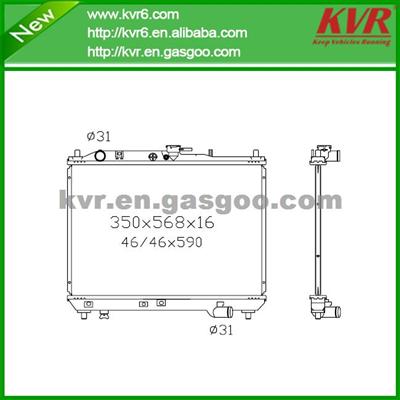 High Performance Auto Radiator FOR MAZDA 89-94 Familia / 323 OEM B61H-15-200B