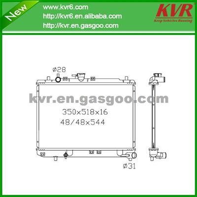 Mechanical Car Radiator FOR MAZDA DPI 1625