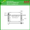 High Performance Auto Radiator FOR GM 83-89 Skyhawk , Cavalier --- DPI 977