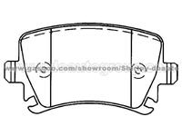 Brake Pad 1K0 698 451