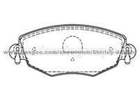 Brake Pad C2S 17129