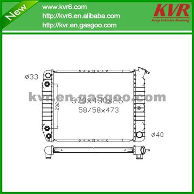 Auto Radiator FOR GM 82-91 Cutlass Ciera --- DPI 738