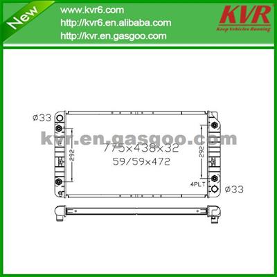 Performance Aluminum Radiator FOR GM Caprice --- DPI 1517