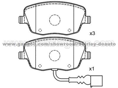 Brake Pad 6Q0 698 151 C