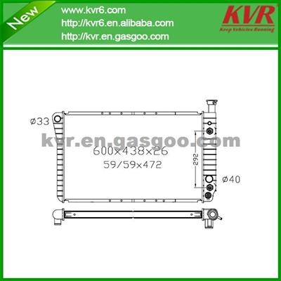 Factory Radiator FOR GM 85-94 Safari Van / Astro NISSENS 60691A