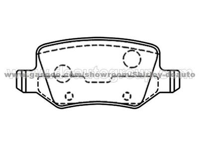 Brake Pad 168 420 04 20