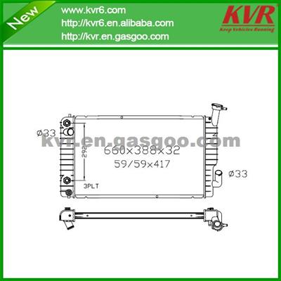 Radiator Manufacturer FOR GM 90-91 Beretta / Corsica NISSENS 69125A/69132A