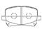 Brake Pad Set 04465-28410