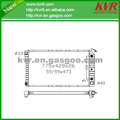 Cooling Radiator FOR GM Delta 88 / Eighty Eight / Royale / Riviera --- NISSENS 60896A/60906A