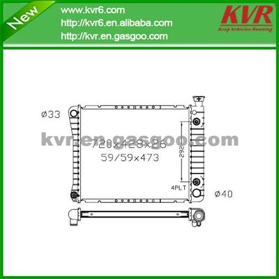 Mechanical Aluminum Radiator FOR GM 88-99 C & K Series Pickups / 93-93 Suburban NISSENS 69102A