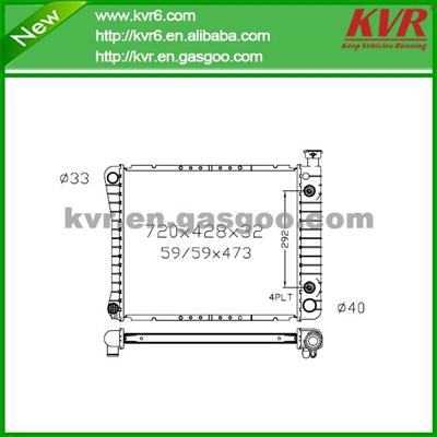 Radiator Assy FOR GM 95-97 C & K Series Pickups --- NISSENS 60905A