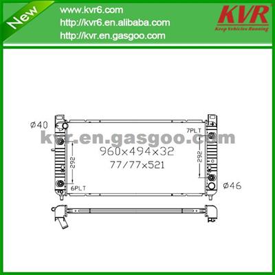 Auto Engine Cooling Radiator FOR GM Silverado / Sierra Pickup --- DPI 2537/2948