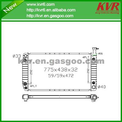 Automobile Radiator FOR GM 92-96 G Series Vans NISSENS 69135A