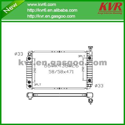 OE Radiator FOR GM 92-94 Cutlass Ciera / 92-96 Century DPI 1342