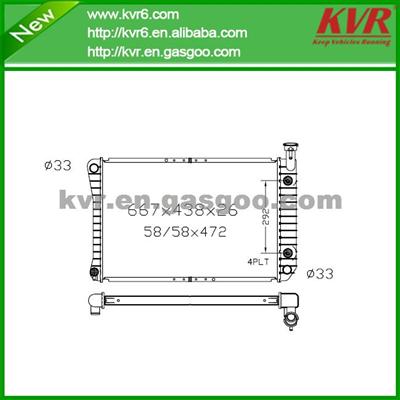 Alloy Radiator FOR GM 92-94 Cutlass Ciera / 92-96 Century DPI 1340