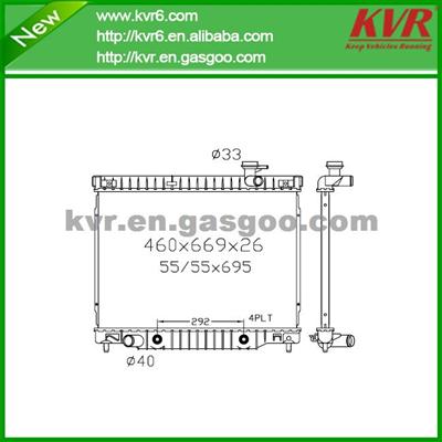 Aluminum Radiator FOR GM 02- Trailblazer OEM 15162212