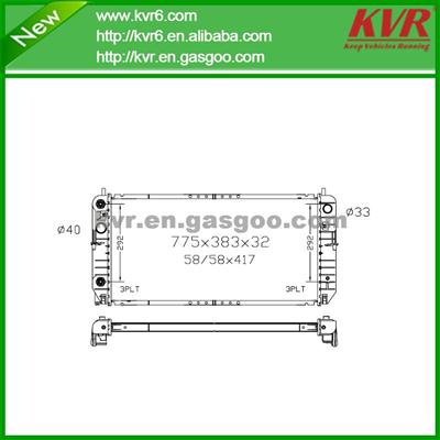 OE Radiator FOR GM 98-00 Seville DPI 2474