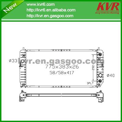 Cooling Radiator FOR GM 01-02 Aurora DPI 2492