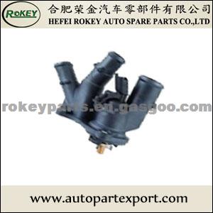 FORD FOCUS Thermostat housing/Water flange 1 345 512, 1 351 716, 4M5G-6L721-GA, 4M5G-6L721-GB