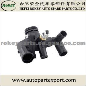 FORD Thermostat housing/Water flange BK2Q-8A586-AB, BK2Q-8594-AA
