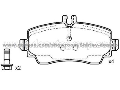 Brake Pad 414 420 02 20