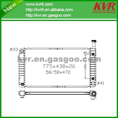 Mechanical Car Radiator FOR GM 03- Savana V6 DPI 2716