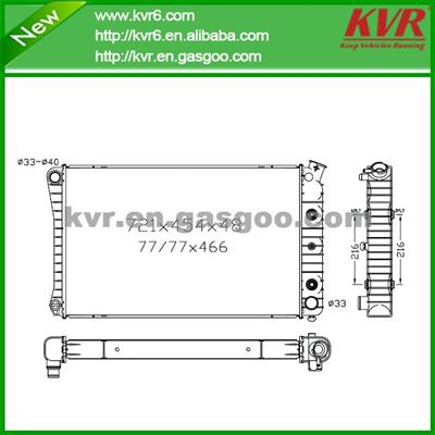 Factory Radiator FOR GM 80-85 Eldorado DPI 155