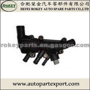 Thermostat housing/Water flange XS6E 8A 586AH, XS6E 8A 586AL, XS6E8A586AG for FORD