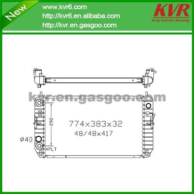 Auto Cooling System Radiator FOR GM 06-08 DTS / Lucerne DPI 2853