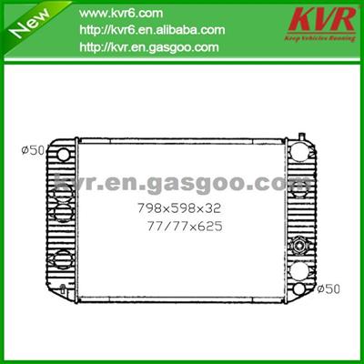 High Performance Heavy Duties Truck Radiator FOR GM 97-02 KODIAK/TOPKICK/97- 40/50/60 CONV/SCHOOL/ BUSES DPI 2460/2110