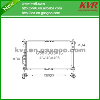 Aluminum Radiator FOR DAEWOO 97- Nubira / Leganza OEM P96351102