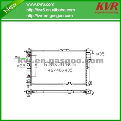 Mechanical Aluminum Radiator FOR DAEWOO 94- Cielo Nexia OEM P96144570