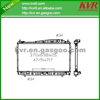 Performance Aluminum Radiator FOR DAEWOO 02- Evanda / Magnus OEM P96278702