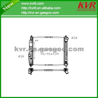 Brazing Radiator FOR DAEWOO 04- Kalos , GM Aveo OEM P96536524