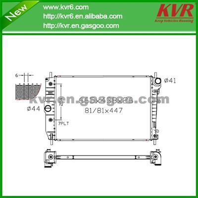 Mechanical Radiator FOR JAGUAR 03-CTS 3.2V6/00-XK8 4.2V8 NISSENS 66701/ 66702