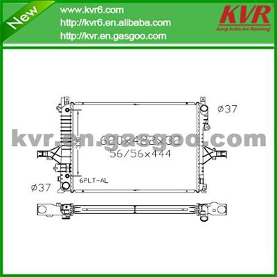 Mechanical Car Radiator FOR VOLVO 98- C70 / S60 / S80 / V70 / S70 / XC70 NISSENS 65553A