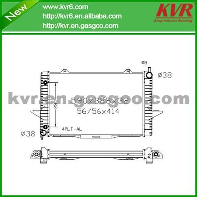 Fin Tube Radiator FOR VOLVO 99- 00 V70 / S70 OEM 8601450