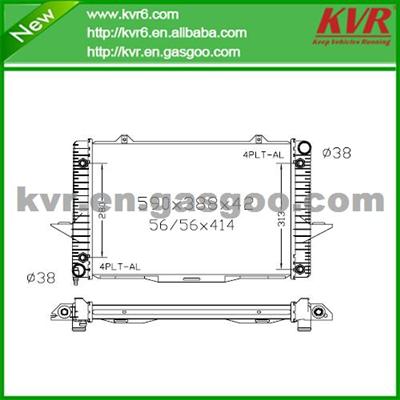 Aluminum Car Radiator FOR VOLVO 91- 850 2.0 Turbo OEM 8601356 / 8602562 / 8603770