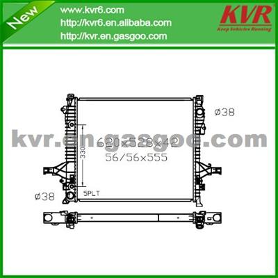 Brazed Aluminum Radiator FOR VOLVO 02- XC90 2.5 Turbo OEM 3600464 / 36002468-7 / 8602675/8602864 / 8602865