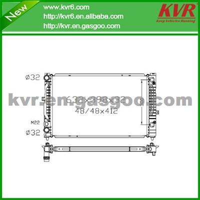 Brazing Radiator FOR VOLKSWAGEN 96-01 A 4 / 00-01 S 4 , 98-04 Passat OEM 8D0 121 251 M